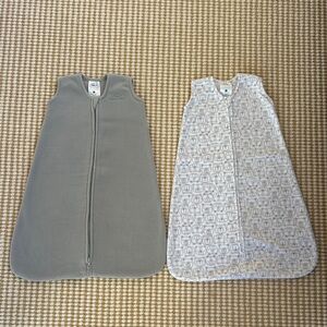 Halo Gray and White Infant Sleep Sacks